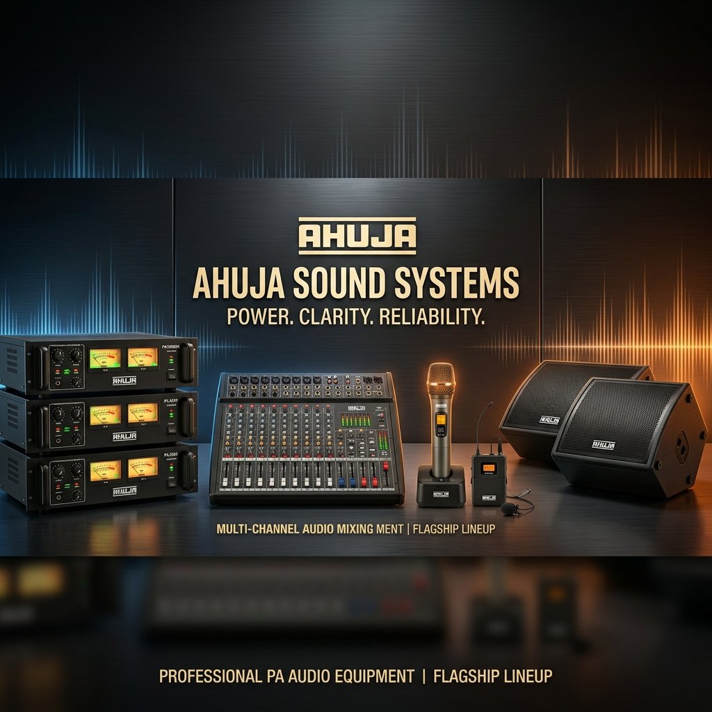 Ahuja PA Amplifiers