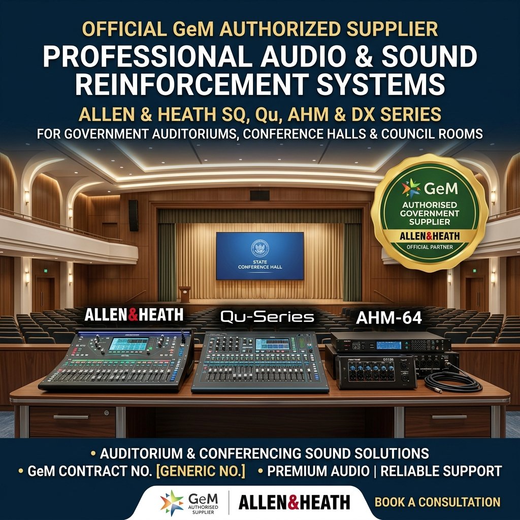 Allen & Heath AHM Audio Matrix Processors