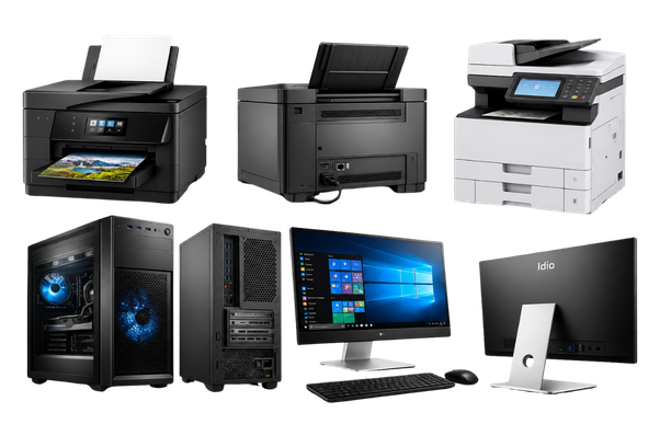 Laptops, desktops and IT hardware distributed by Rudraksh Industries