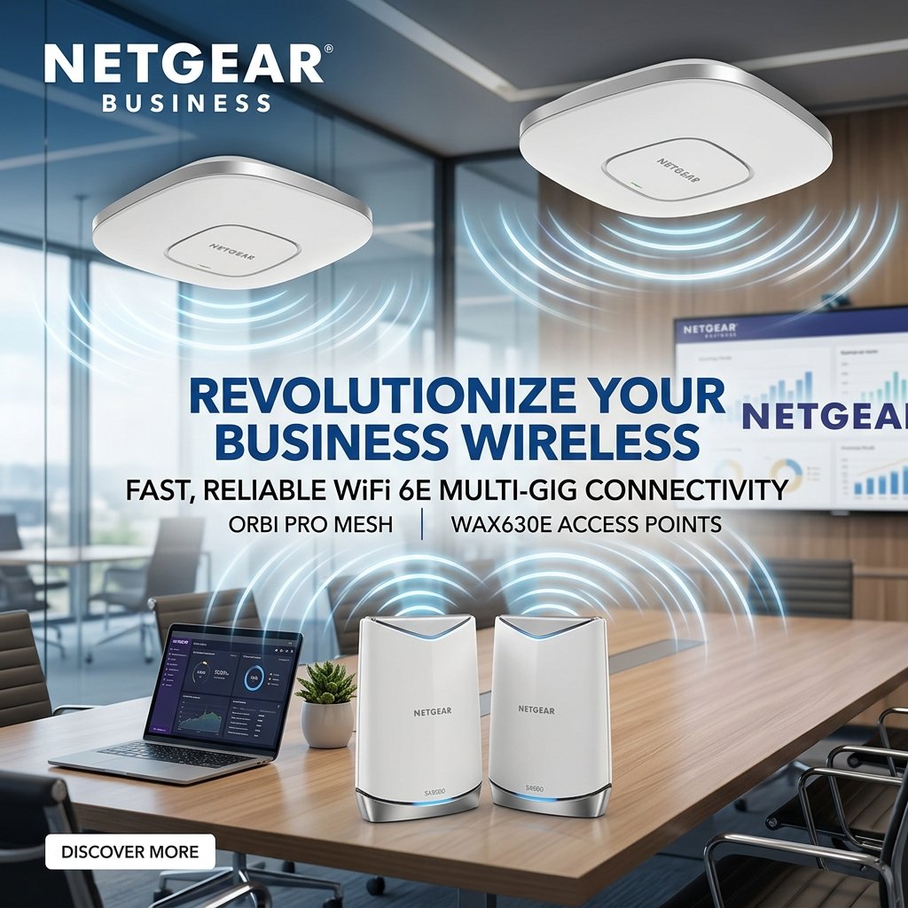 Orbi Pro WiFi 6E Mesh Systems